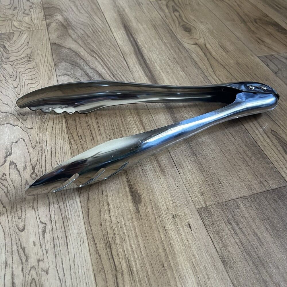 Viking 12" Stainless Steel 304 Gravity Tongs Serving